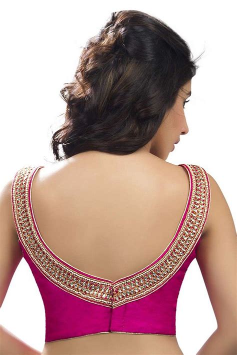 blouse back design images